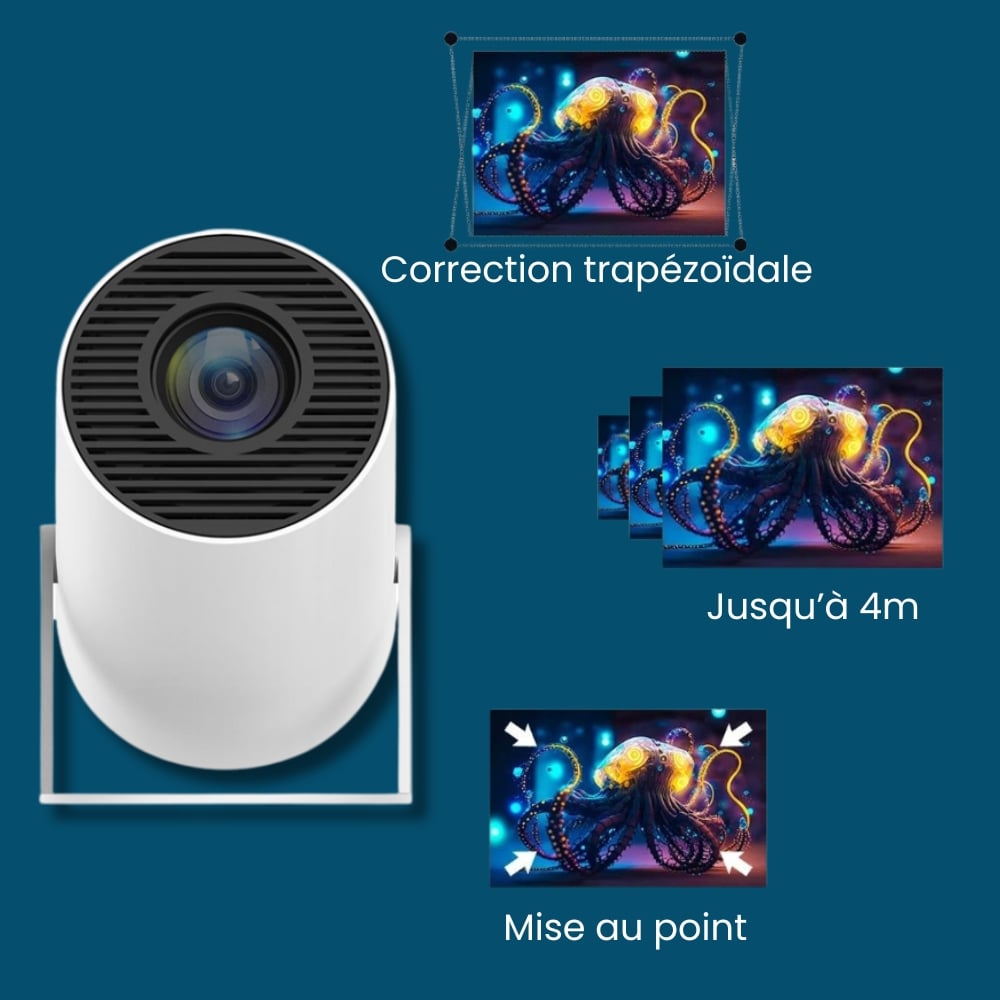 I3+ Pro : Le mini projecteur intelligent